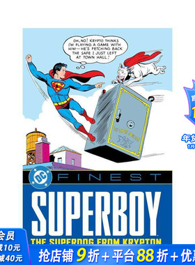 【预售】DC漫画 超级男孩：来自氪星的超级狗 【DC Finest】 Superboy: The Superdog from Krypton 原版英文漫画书 正版进口书