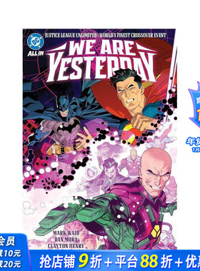 【预售】无限正义联盟/世界* 佳拍档：昨日吾辈 Justice League Unlimited/World's Finest 英文漫画书 正版进口书