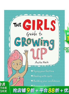 【现货】【青春期指南】女孩篇 【Guide to Growing Up】The Girls' Guide to Growing Up 英文青少年科普 英语拓展阅读进口书