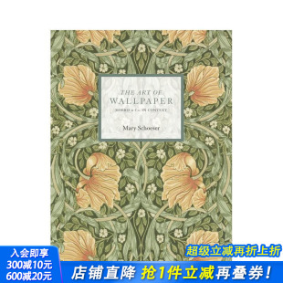 Context 预售 饰 Art Wallpaper The Co. 莫里斯 进口书籍 正版 壁纸艺术：Morris 英文原版 Morris 空间装