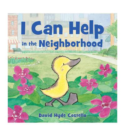 【预售】我能在社区帮忙 I Can Help in the Neighborhood 英文儿童插画故事绘本 进口童书
