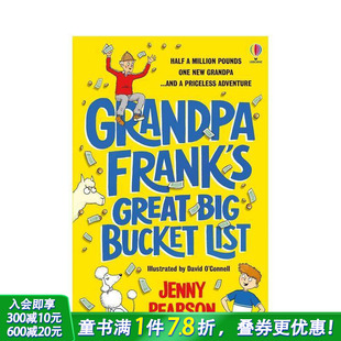 List 英语拓展阅读进口书 遗愿清单 Great Big Frank’s 弗兰克爷爷 Grandpa 英文儿童桥梁章节故事 Bucket 预售