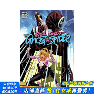 英文漫画书 蜘蛛格温：幽灵蜘蛛 Gwen Spider Ghost 原版 漫威漫画 Unraveled 卷2 Vol. 进口书 正版 The 预售