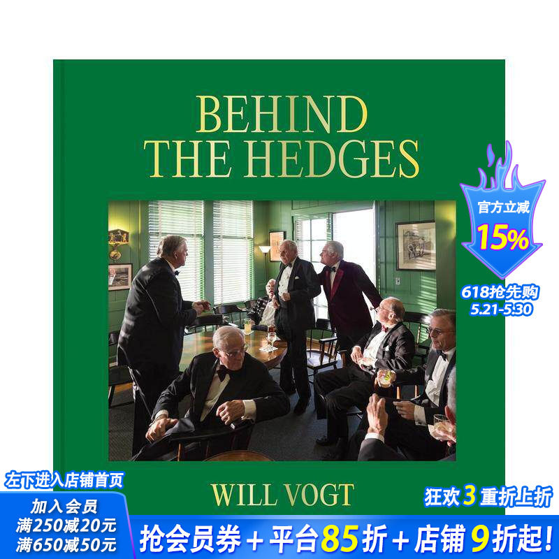 【预售】威尔·沃格特：树篱之后 Will Vogt: Behind the Hedges 原版英文艺术画册画集 正版进口书