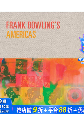【预售】弗兰克·鲍林的美洲 Frank Bowling’s Americas 原版英文艺术画册画集 正版进口书