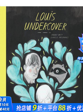 【现货】加拿大插画师Isabelle Arsenault漫画 Louis Undercover路易斯的秘密行动