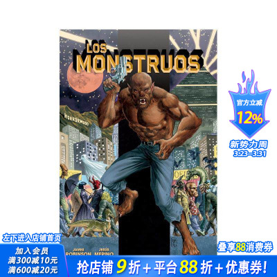 【预售】怪物们 Los Monstruos 原版英文漫画书 正版进口书