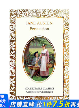 【现货】英文原版 劝导 【Flame Tree Collectable Classics】Persuasion 英文小说 正版进口书籍 善优图书