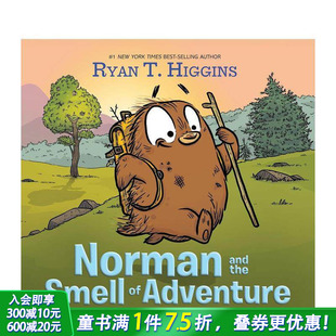 Norman Smell 现货 气息 爆笑故事 幽默 进口童书 and 诺曼与冒险 Adventure the 友谊 英文儿童插画故事绘本