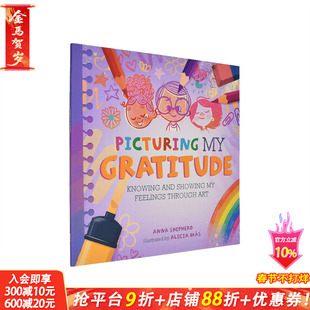 【现货】【正念艺术疗愈】描绘感激 【All the Colours of Me】Picturing My Gratitude 英文儿童插画故事绘本 情绪管理 进口童书