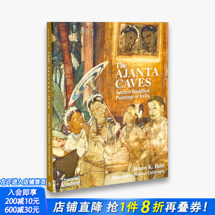 【现货】阿姜塔石窟：印度古代绘画 The Ajanta Caves: Ancient Buddhist Paintings of India 原版英文艺术画册画集 正版进口图书