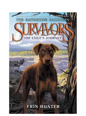 【现货】Survivors: The Gathering Darkness 5: The Exile’s Journey，幸存者:英文原版图书籍进口正版 Hunter 儿童分阶