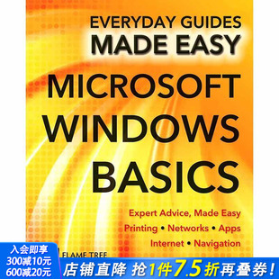 英文原版 生活综合 Microsoft Stables James 图书籍进口正版 微软Windows操作系统基础知识 Basics Windows 现货