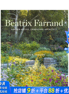 【预售】比阿特丽克斯?法兰德 Beatrix Farrand 原版英文园林景观 正版进口书