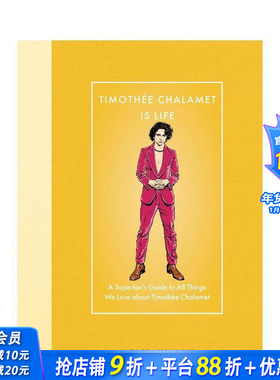 【预售】炒级指南：提莫西·查拉梅 【Modern Icons】Timothee Chalamet Is Life 原版英文生活综合 甜茶 正版进口书
