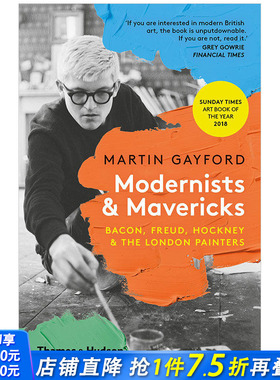【现货】[T&H]Modernists&Mavericks现代主义者和特立du行者 培根、弗洛伊德、霍克尼和伦敦画家