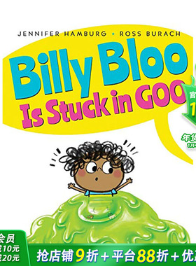 【现货】英文原版 比利·布鲁被粘住了Billy Bloo Is Stuck in Goo 儿童英语故事 正版进口 善优图书