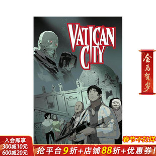 【预售】梵蒂冈城 Vatican City 原版英文漫画书 正版进口书