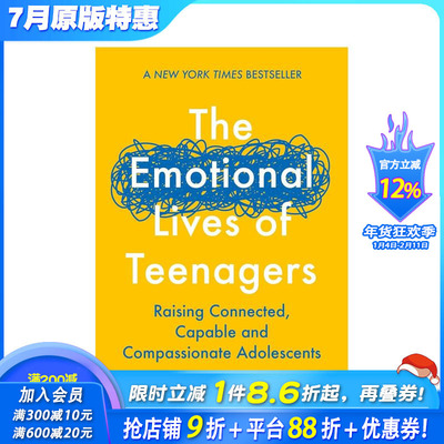 【现货】青少年的情感生活（新版） The Emotional Lives of Teenagers 原版英文心灵励志 正版进口图书