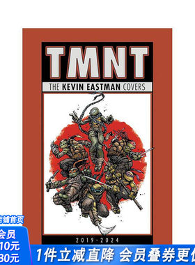 【现货】忍者神龟：凯文?伊斯特曼封面集（2019-2024） Teenage Mutant Ninja Turtles 原版英文艺术插画原画设定 正版进口书