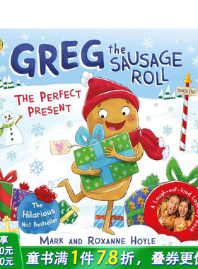 【多册选拍】香肠卷格雷格：完美礼物/复活节冒险/搞笑独角兽 Greg the Sausage Roll: The Perfect Present 英文儿童故事绘本书
