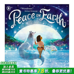 英文儿童插画故事绘本 预售 英国插画师David 平装 Peace 版 Litchfield 进口童书 Earth 平和与世