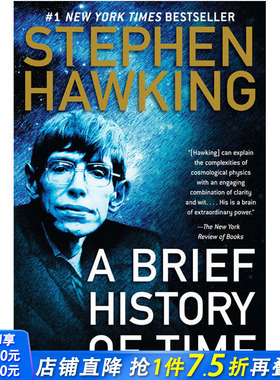 【现货】BRIEF HISTORY OF TIME，时间简史 Hawking斯蒂芬·霍金作品