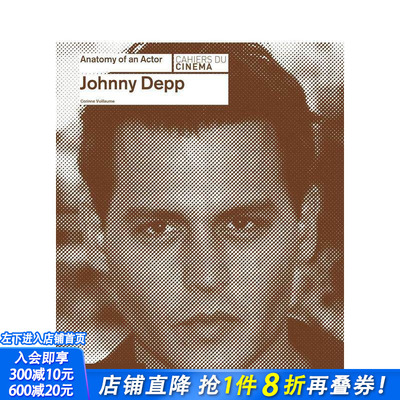 【预售】【一位演员的剖析】约翰尼·德普 【Anatomy of an Actor】Johnny Depp 原版英文生活 正版进口书