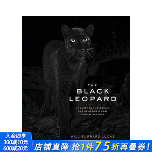 摄影师Will Lucas 大猫野生动物写真 Leopard 英文原版 Black 黑豹摄影集 The Burrard 进口图书画册 现货