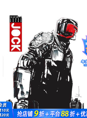 【预售】乔克绘判官德雷德艺术集 Art of Judge Dredd by Jock 原版英文漫画书 正版进口书
