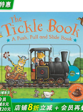 【现货】挠痒痒书 The Tickle Book 英文儿童趣味互动绘本 英语早教进口童书