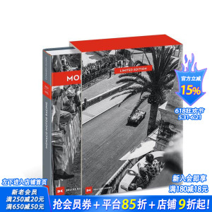 【现货】摩纳哥赛车风云（奢华版） Monaco Motor Racing 原版英文运动 正版进口书