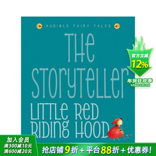 【预售】【故事大师有声读物】小红帽 Little Red Riding Hood :Listen to the sound fairytales 英文儿童故事插图绘本 进口童书