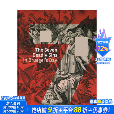 【现货】勃鲁盖尔时代的七宗罪 The Seven Deadly Sins in Bruegels' Day 原版英文艺术画册画集 正版进口书
