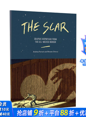 【现货】疤痕The Scar Fantagraphics地下系列英文原版漫画 Andrea Ferraris 图书