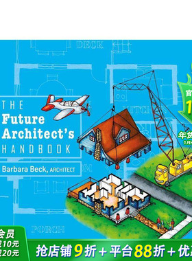 【预售】未来建筑师手册 The Future Architect's Handbook 英文儿童插画科普绘本 进口童书