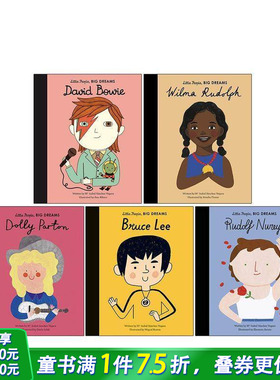 【现货】【小人物大梦想】英文原版 威尔玛·鲁道夫 Wilma Rudolph 儿童英语精装艺术插画绘本图画书 进口图书 善优童书