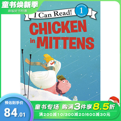 【现货】【XJ】 Chicken in Mittens，鸡连指手套 英文原版图书籍进口正版 Lehrhaupt 儿童分阶阅读