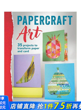 【预售】纸艺术：35个纸艺项目 Papercraft Art 原版英文手工制作 正版进口图书