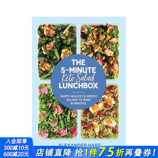 英文餐饮生活美食 进口书 分钟生酮便当 Keto Lunchbox minute The 正版 原版 预售