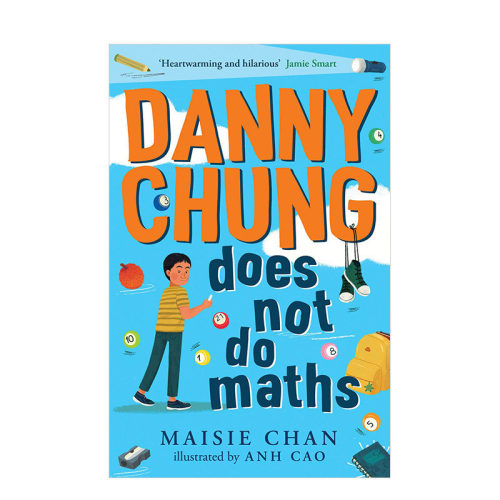 【现货】钟丹妮不会做数学Danny Chung Does Not Do Maths 6岁以上少儿数学理科锻炼趣味练习图书 英文原版【善优童书】