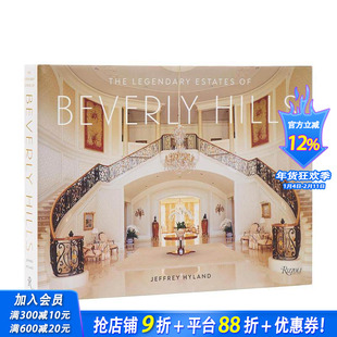 【预售】比弗利山庄传奇庄园 The Legendary Estates of Beverly Hills 原版英文园林景观 正版进口书