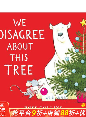 【预售】我们对这棵树的看法有分歧 泰晤士报2022优秀童书 We Disagree About This Tree 英文儿童插画故事绘本 进口童书