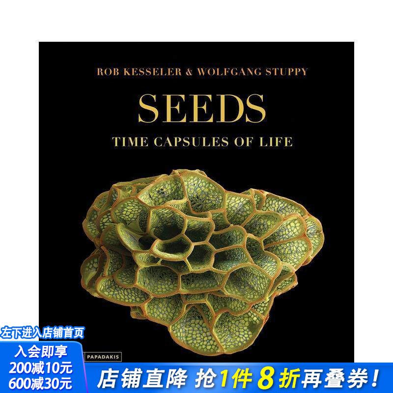 【预售】种子：生命的时间胶囊 Seeds: Time Capsules of Life 原版英文生活综合 正版进口书