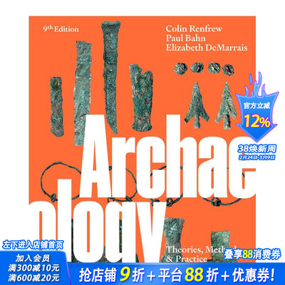 【现货】考古学:理论、方法和实践（平装版） Archaeology: Theories， Methods and Practice 原版英文人文历史 正版进口书