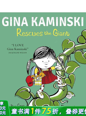 【现货】吉娜卡明斯基拯救了巨人 Gina Kaminski Rescues the Giant 英文儿童故事绘本 进口童书