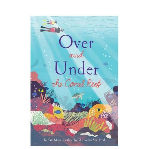 【预售】【之上和之下】珊瑚礁 【Over and Under】the Coral Reef 英文儿童插画科普绘本 进口童书