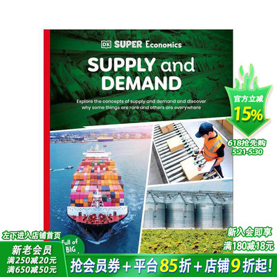 【预售】DK经济学：供给与需求 DK Super Economics Supply and Demand 英文小说故事科普 英语拓展阅读进口书
