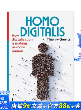 【预售】数字同人 Homo Digitalis 英文社会科学 正版进口书