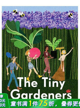 【现货】小小园丁 【Tiny Professions】The Tiny Gardeners 英文儿童插画故事绘本 进口童书